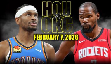 Houston Rockets vs Oklahoma City Thunder Full Game Highlights – February 7, 2026 | NBA Season