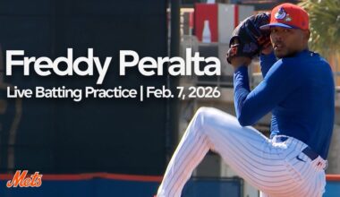 Freddy Peralta Throws Live To Batters