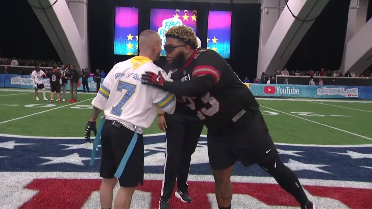 Team Druski vs Team J Balvin Flag Football Highlights