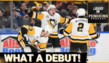 Avery Hayes DAZZLES in his NHL debut as the Penguins pick up a HUGE win!