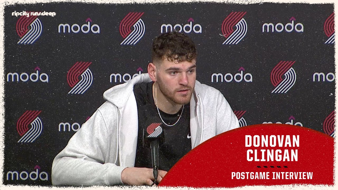Donovan Clingan Talks All-Star & 4th Quarter | Trail Blazers vs Grizzlies | February 7th, 2026