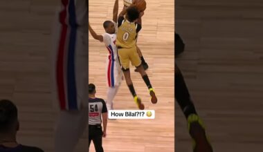 Bilal Coulibaly with the three-pointer at the buzzer 🚨 #nba #highlights #wizards #detroitpistons