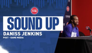 Post-Game Press Conference: Daniss Jenkins | Pistons vs. Knicks  | 02.06.26 #nba #pistons