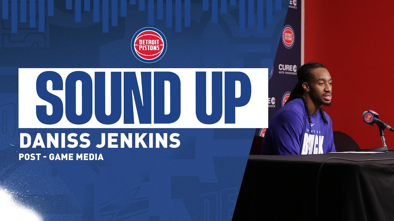 Post-Game Press Conference: Daniss Jenkins | Pistons vs. Knicks  | 02.06.26 #nba #pistons