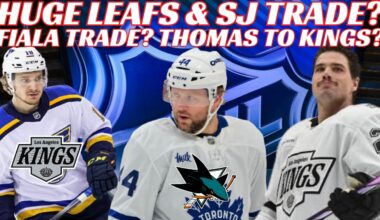 NHL Trade Rumours - Huge Leafs & SJ Trade? Kings, Blues, Sabres, Preds GM Search & Bracket Challenge