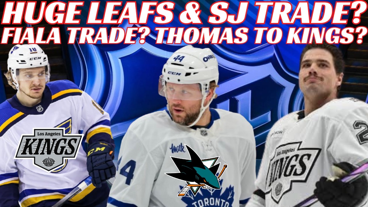 NHL Trade Rumours - Huge Leafs & SJ Trade? Kings, Blues, Sabres, Preds GM Search & Bracket Challenge