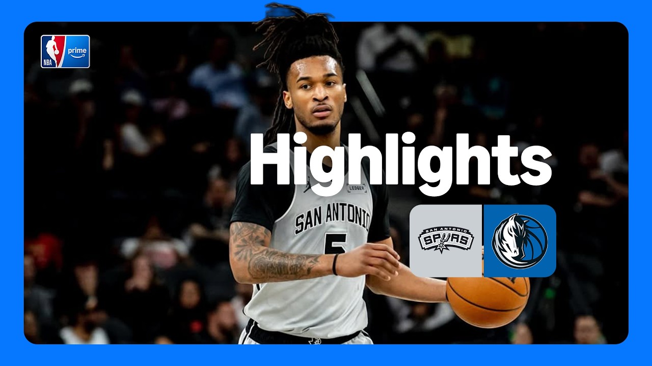San Antonio Spurs vs. Dallas Mavericks | Komplettes NBA-Highlight-Video | 08. Februar 2026