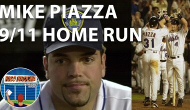 New York Mets Mike Piazza 9/11 Home Run Rewatch - Rico Brogna Episode 632
