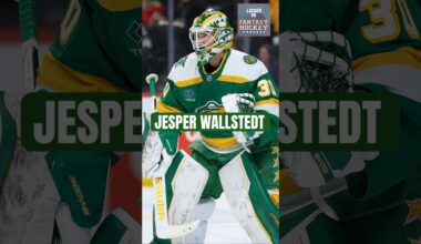 SELL HIGH: Jesper Wallstedt 🤔 #shorts #fantasyhockey