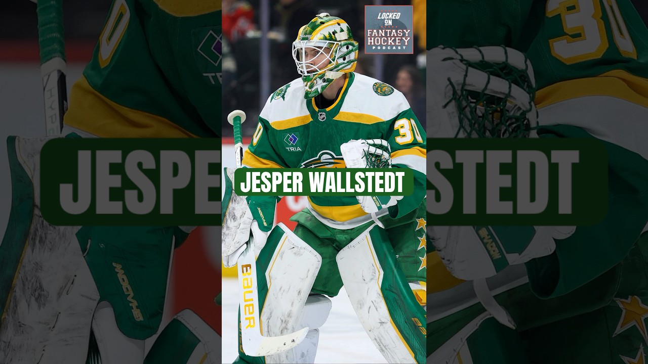 SELL HIGH: Jesper Wallstedt 🤔 #shorts #fantasyhockey
