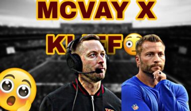 😳 KLIFF KINGSBURY IS JOINING SEAN MCVAY AND THE LOS ANGELES RAMS WSH COMMANDERS FAN REACTION!