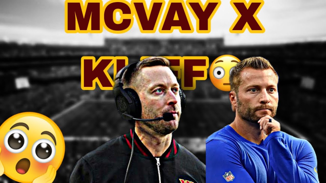 😳 KLIFF KINGSBURY IS JOINING SEAN MCVAY AND THE LOS ANGELES RAMS WSH COMMANDERS FAN REACTION!