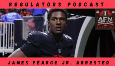 Regulators Podcast- Atlanta Falcons James Pearce Jr. arrested after domestic dispute