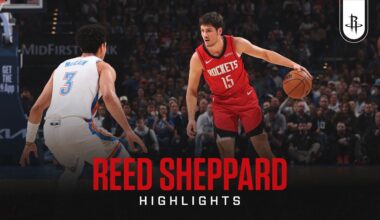 Reed Sheppard (16 points) Highlights vs. Oklahoma City Thunder
