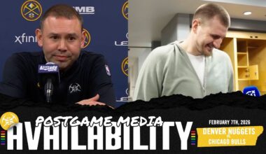 "It's Absolutely Unbelievable What He's Done" | Nuggets Postgame Media vs. CHI 🎙️