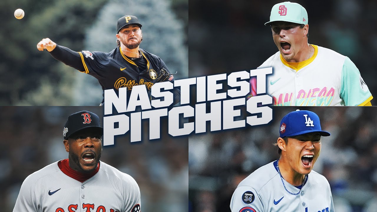 An hour of the nastiest pitches of the 2025 MLB season! 😮‍💨