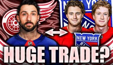 VINCENT TROCHECK TRADE RUMOURS WITH THE DETROIT RED WINGS: RANGERS TRADE PRICE REVEALED?