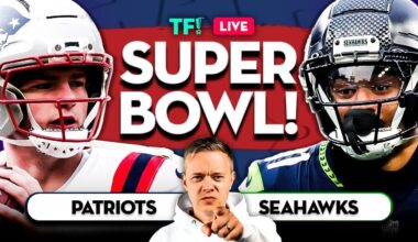 NEW ENGLAND PATRIOTS vs SEATTLE SEAHAWKS SUPER BOWL LX Watchalong With MARK GOLDBRIDGE