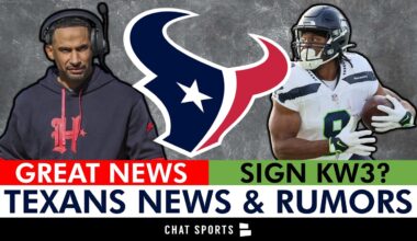 Houston Texans Just Got GREAT Coaching News + Top Super Bowl 60 Free Agents To Watch