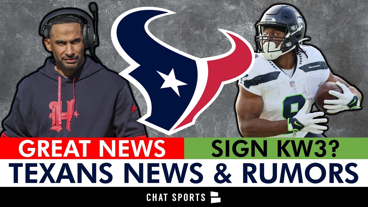 Houston Texans Just Got GREAT Coaching News + Top Super Bowl 60 Free Agents To Watch