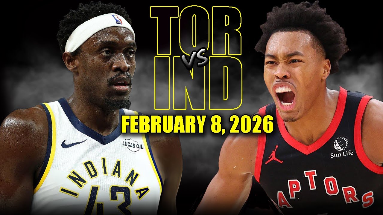 Toronto Raptors vs Indiana Pacers Full Game Highlights – February 8, 2026 | NBA Season