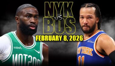 New York Knicks vs Boston Celtics Full Game Highlights – February 8, 2026 | NBA Season