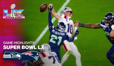 Seattle Seahawks vs New England Patriots | Super Bowl LX Game Highlights