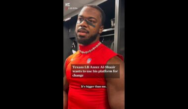 Azeez Al-Shaair is advocating for others, even if it attracts hate, NFL fines