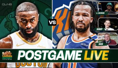 Garden Report: Celtics vs Knicks Postgame Show on CLNS Media - Knicks BLOW OUT C's at TD Garden