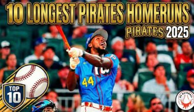 Pittsburgh Pirates | The Longest Home Runs of 2025