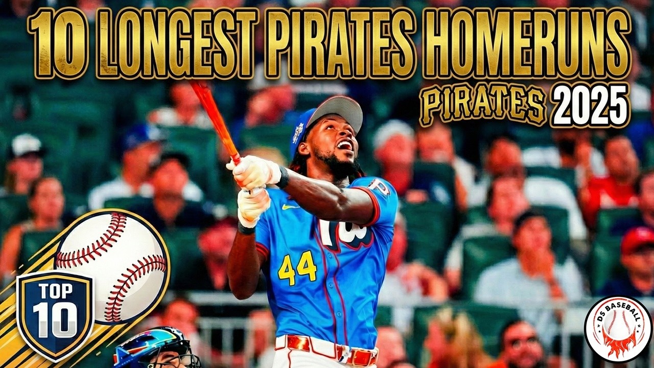 Pittsburgh Pirates | The Longest Home Runs of 2025