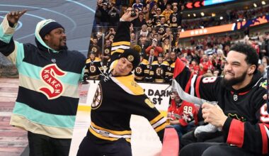 NFL Players at NHL Games