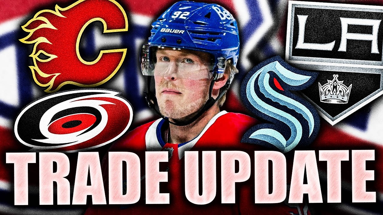 HUGE PATRIK LAINE TRADE UPDATE: HURRICANES, KINGS, KRAKEN GETTING INVOLVED? (Canadiens News)