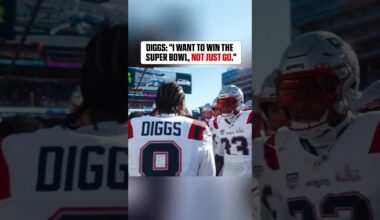 Stefon Diggs is #SuperBowl ready 🔥 (via patriots/TT)