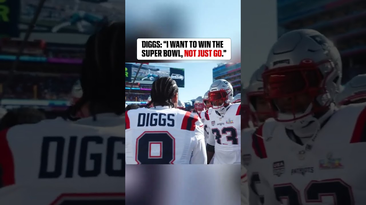 Stefon Diggs is #SuperBowl ready 🔥 (via patriots/TT)