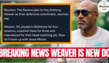 SHOCKING MOVE! Ravens Hire Anthony Weaver as New Defensive Coordinator!