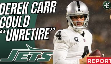 REPORT: Derek Carr Could "Unretire" | Would He Make Sense For The New York Jets In 2026?