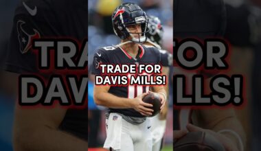 Davis Mills Is A PERFECT Trade Target For The Miami Dolphins! #nfl #shorts #miamidolphins