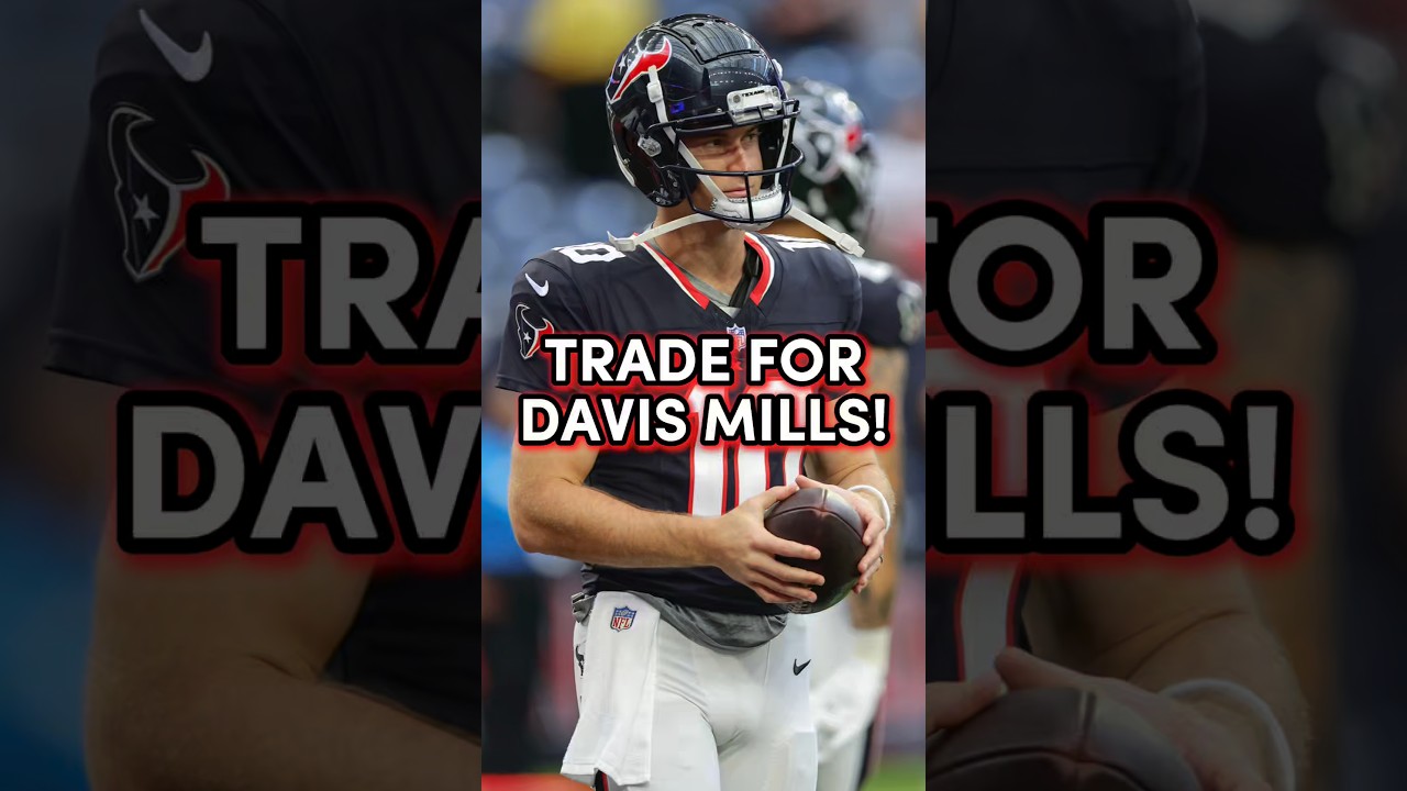 Davis Mills Is A PERFECT Trade Target For The Miami Dolphins! #nfl #shorts #miamidolphins