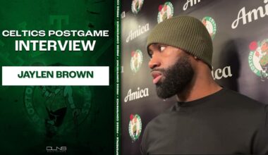 Jaylen Brown on Celtics BLOWOUT loss to Knicks | Celtics Postgame Interview