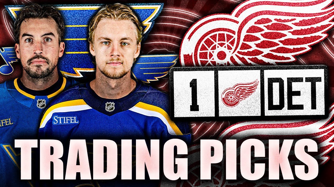HUGE REPORT: DETROIT RED WINGS TRADING THEIR 1ST ROUND PICK THIS YEAR? JUSTIN FAULK, PHILIP BROBERG?