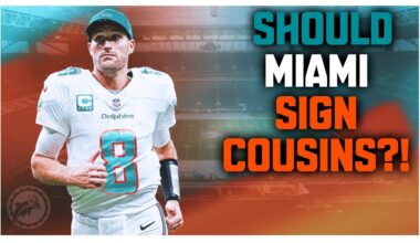 Should The Miami Dolphins Go After Kirk Cousins!