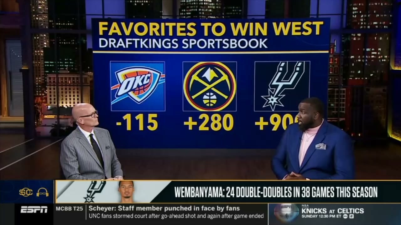 Perk on James Harden debut in Cavs win over Kings, Spurs are the biggest threat to Thunder in West