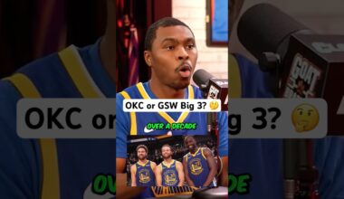Will OKC pass up GSW Big 3? 🤔🏀