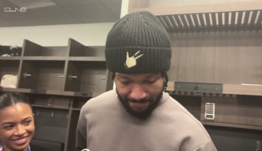 Jalen Brunson and Josh Hart React to Celtics Trade Deadline | Celtics vs Knicks Postgame Interview