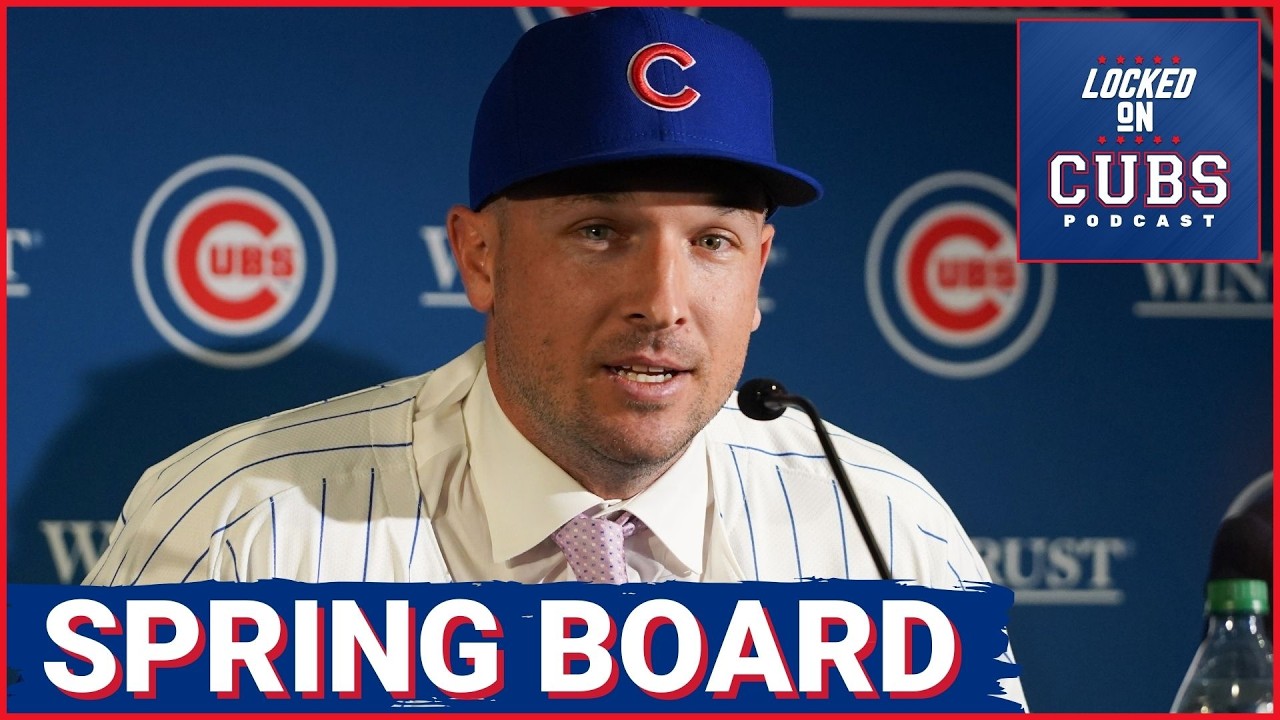 TOP STORYLINES entering spring training for Chicago Cubs