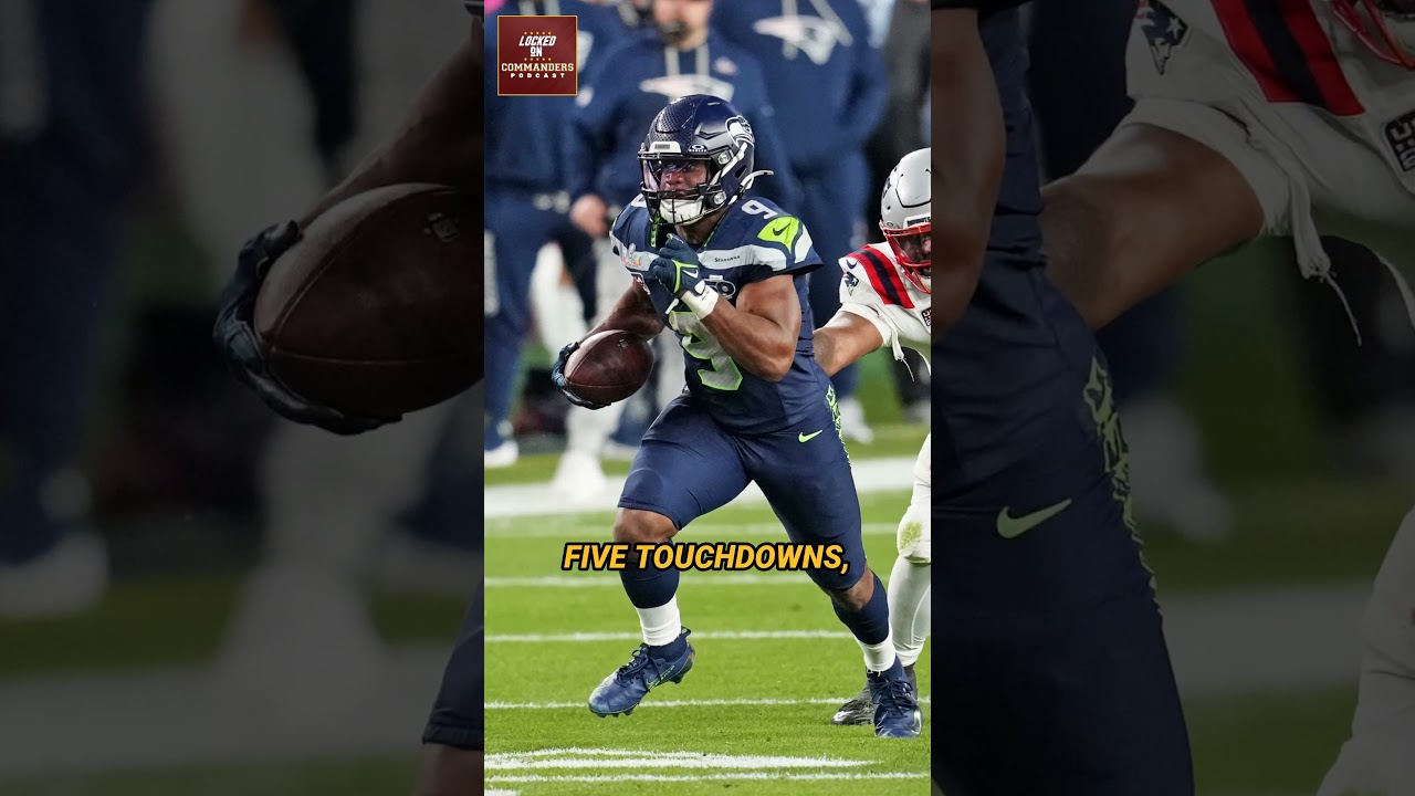 Could the Commanders LAND Kenneth Walker This Offseason? 👀 #washingtoncommanders #kennethwalker #nfl