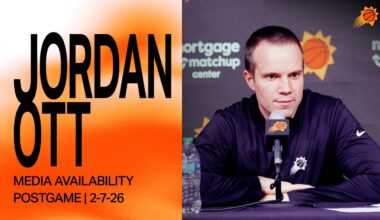Head Coach Jordan Ott Media Availability | 2-7-26 | Phoenix Suns