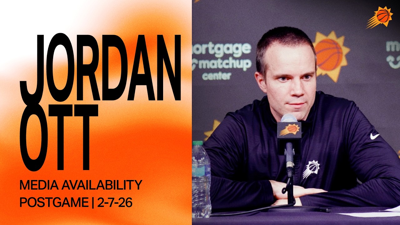 Head Coach Jordan Ott Media Availability | 2-7-26 | Phoenix Suns