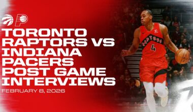 Toronto Raptors Full Media Availability | Post Game vs Pacers | February 08, 2026